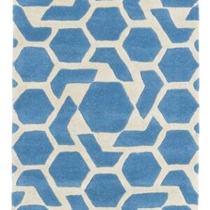 Kaleen Revolution Rev05-17 Blue Area Rug Clearance