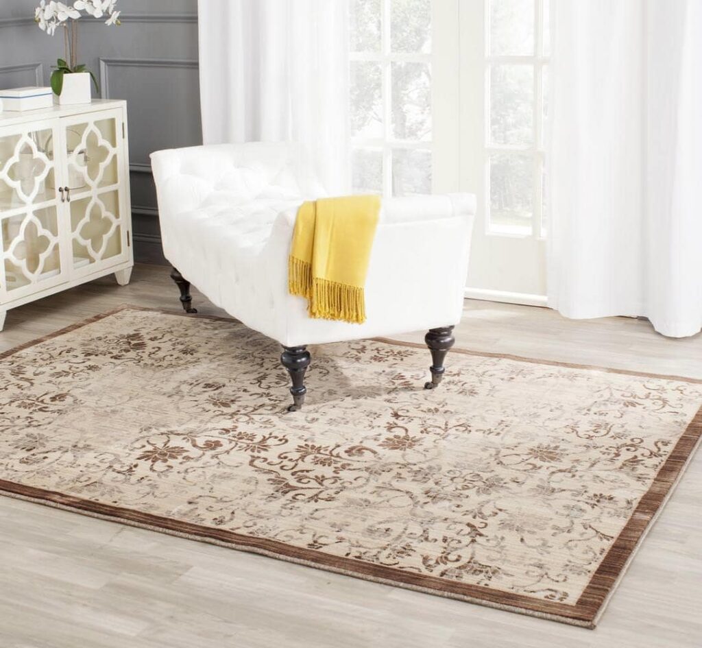 Safavieh Infinity Inf566c Yellow – Brown Area Rug