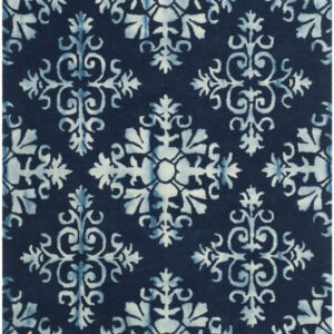 Safavieh Dip Dyed Ddy720n Navy - Blue Area Rug