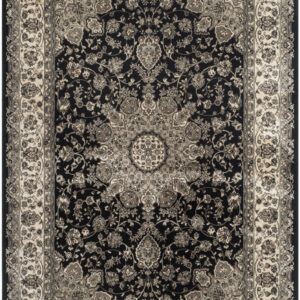 Safavieh Persian Garden Peg605b Black - Ivory Area Rug Clearance