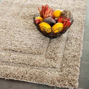 Safavieh Florida Shag Sg4541 Beige Area Rug