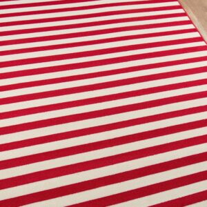 Momeni Baja Baj-1 Red Area Rug