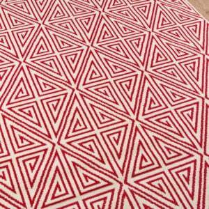 Momeni Baja Baj-4 Red Area Rug