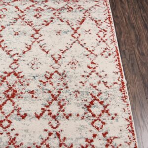Momeni Loft Lo-10 Rust Area Rug