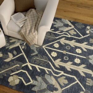 Kaleen Brooklyn 5307-10 Denim Area Rug
