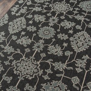 Momeni Baja BAJ23 Charcoal Area Rug