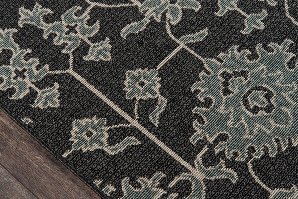 Momeni Baja BAJ23 Charcoal Area Rug - Image 2