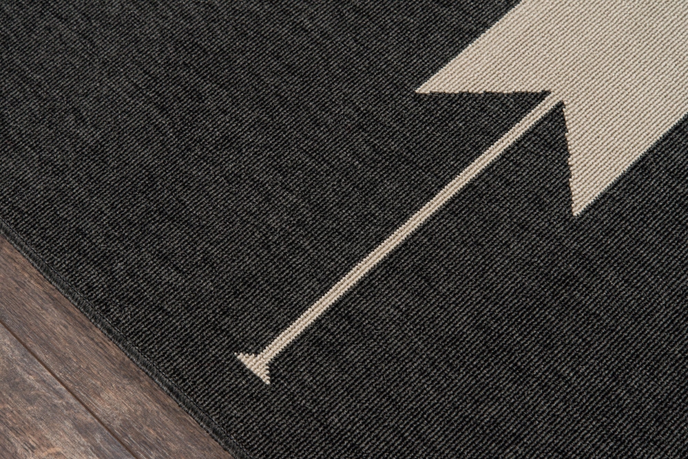 Momeni Baja BAJ34 Charcoal Area Rug - Image 2