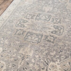 Momeni Banaras BNR-4 Grey Area Rug