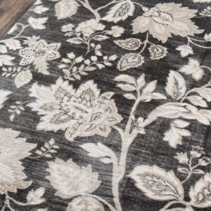 Momeni Carroll Gardens CG-01 Charcoal Area Rug
