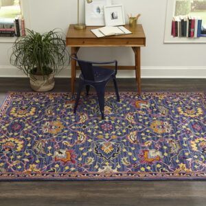 Momeni Ibiza IBI-3 Blue Area Rug