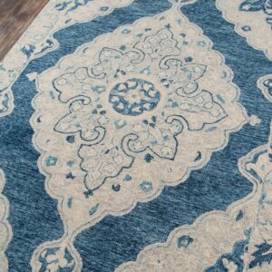 Momeni Tangier TAN36 Blue Area Rug