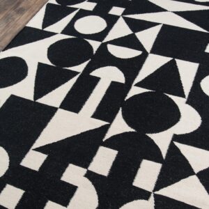 Momeni Topanga TOP-3 Black Area Rug
