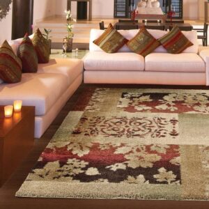 Orian Wild Weave Ogletree Rouge Area Rug