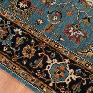 Amer Antiquity ANQ-12 Turquoise Area Rug