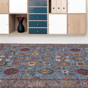 Amer Antiquity ANQ-14 Blue Area Rug