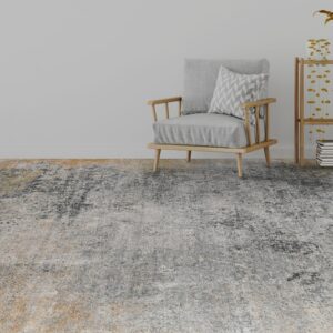 Amer Pearl PEA-56 Gray - Gold Area Rug